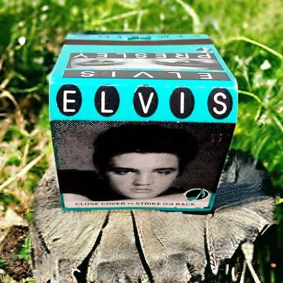 RARE 90s "Elvis Presley" Matches/unstruck Matchbook - Picture 2 of 4
